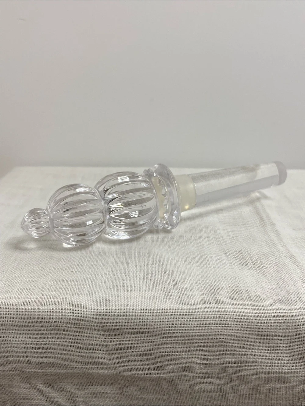 Mikasa Bottle Stopper Monterey Austrian Lead Crystal READ